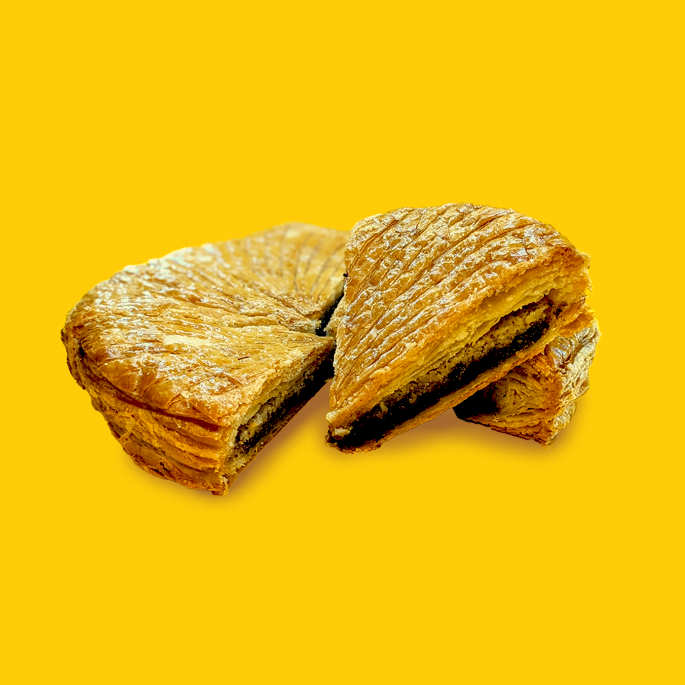 Galette des Rois à la confiture de bleuet