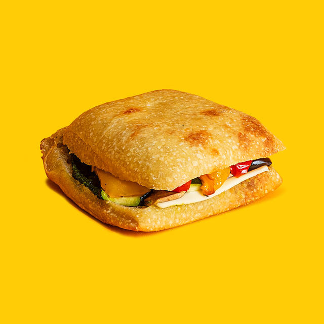 Panini aux Légumes grillés & pesto vert
