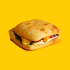 Grilled Vegetable & Green Pesto Panini