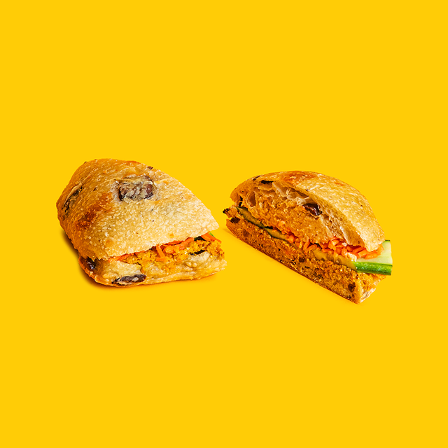 Sandwich Végé-Pâté & Hummus