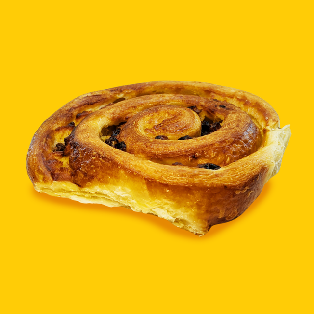 Rum and raisin roll