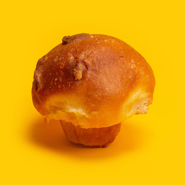 Brioche Champignon Chocolat Blanc et Vanille