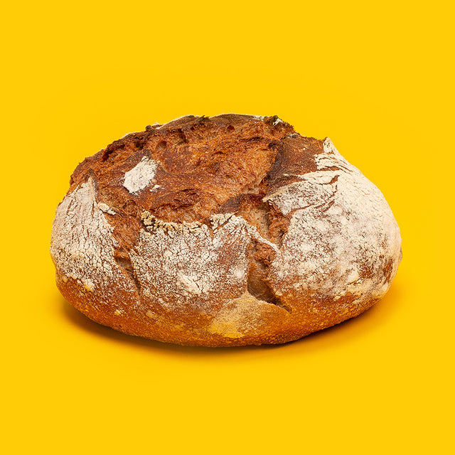 Miche Volcan Blé Intégral & Seigle sur Levain